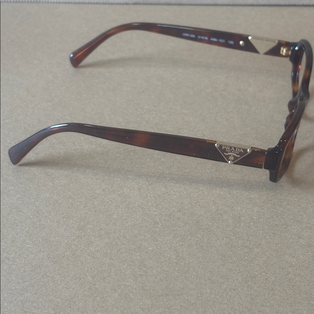 Authentic Prada Tortoise Shell Rectangular Glasse… - image 6